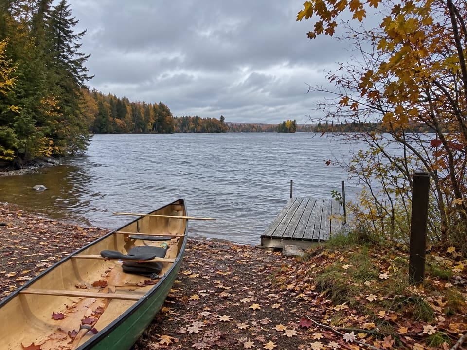 Kingscote Lake Access Point (#15) in Algonquin Provincial Park