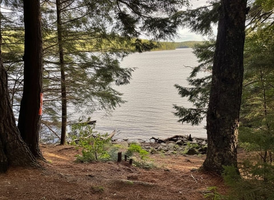 Dickson Lake in Algonquin Provincial Park