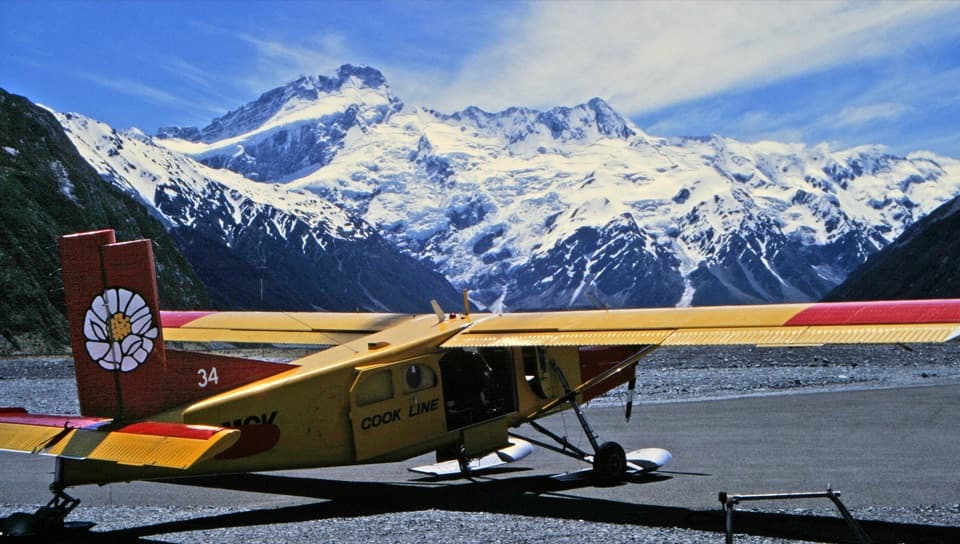 Mount Cook Airport in Aoraki / Mount Cook National Park