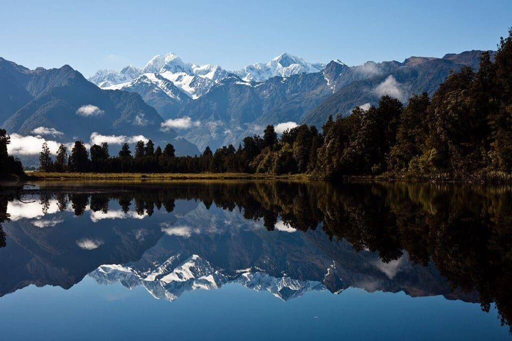 Mount Tasman in Aoraki / Mount Cook National Park
