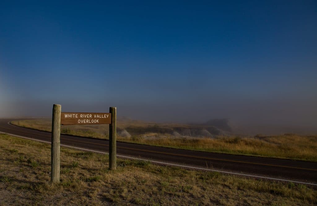 White River Valley Overlook in Badlands National Park