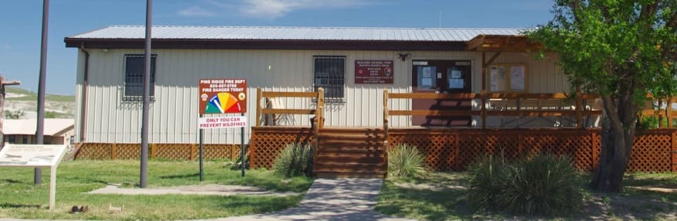 White River Visitor Center in Badlands National Park