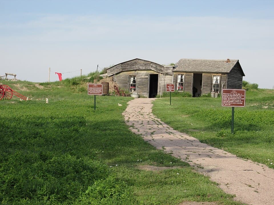 Prairie Homestead in Badlands National Park