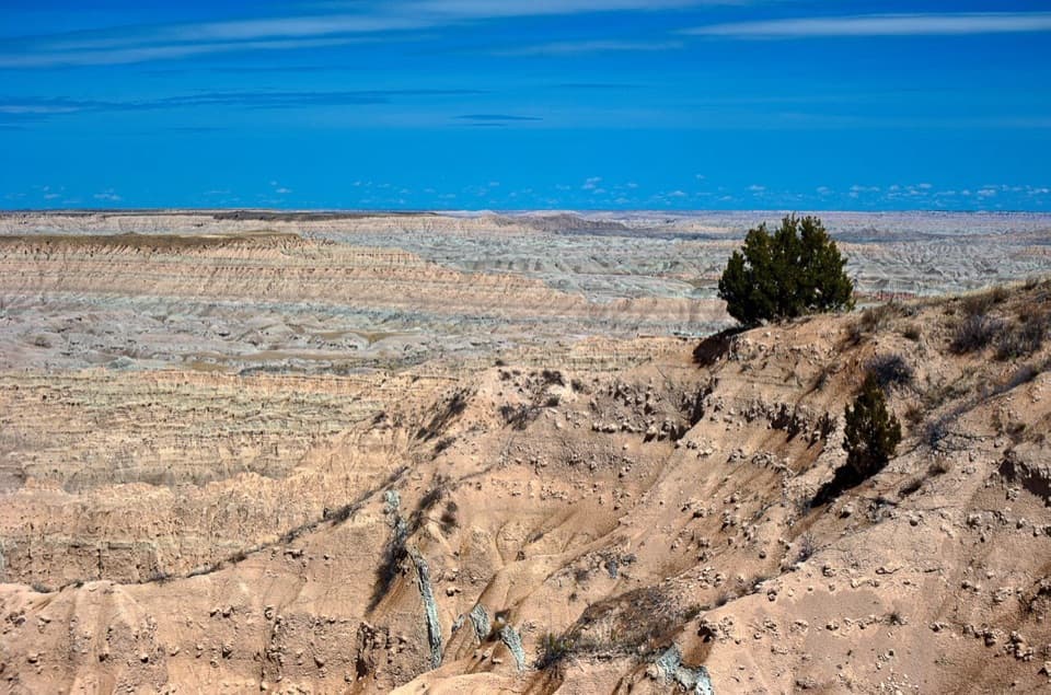 Red Shirt Table Overlook in Badlands National Park