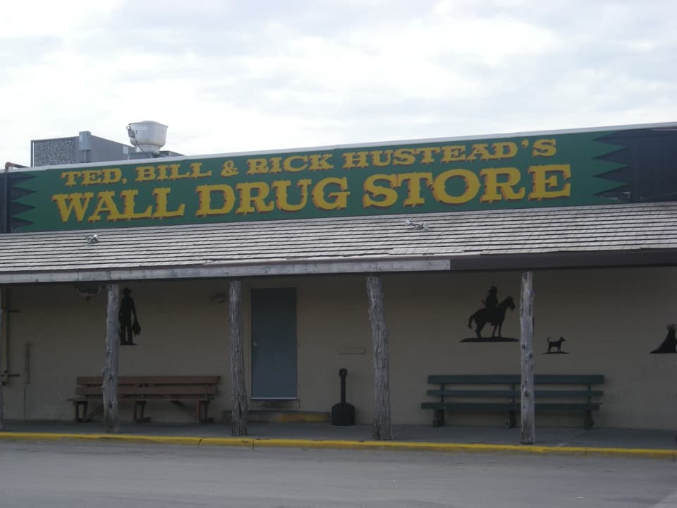 Wall Drug Store in Badlands National Park