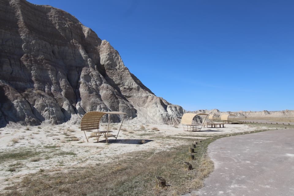 Conata Picnic Area in Badlands National Park