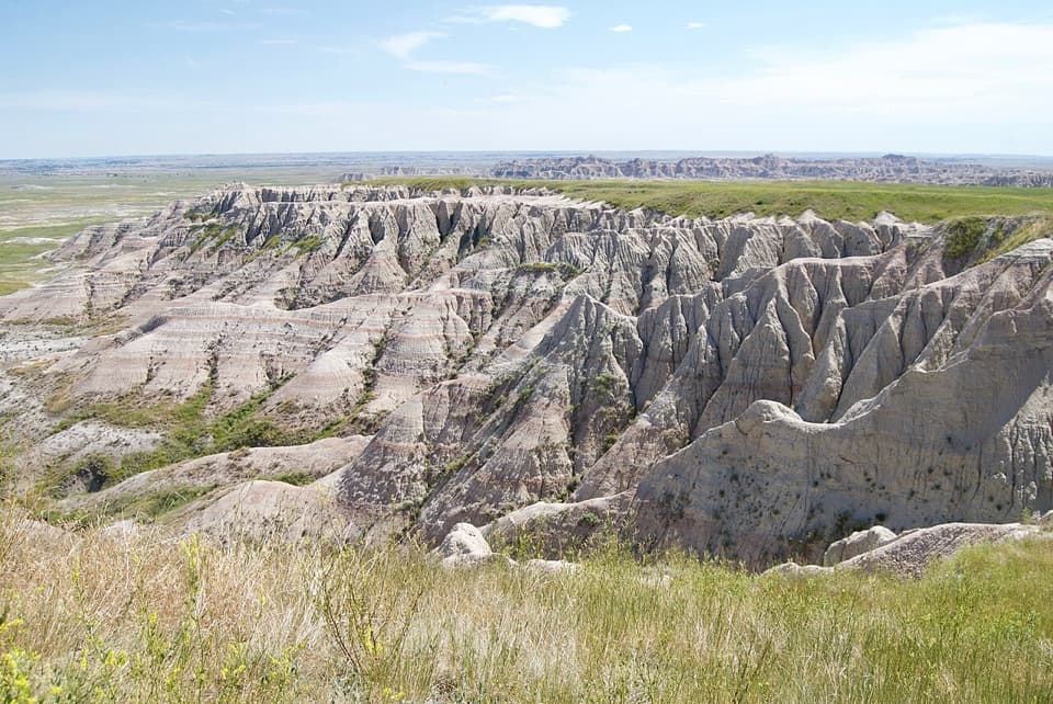 Panorama Point Overlook in Badlands National Park