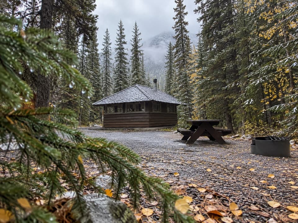 Rampart Creek Campground in Banff National Park