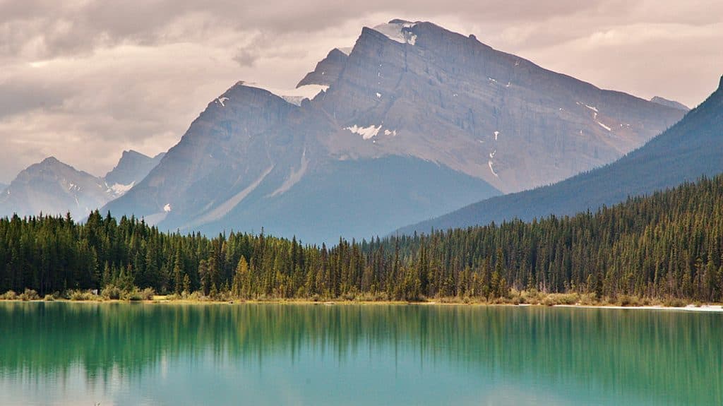 Waterfowl Lakes in Banff National Park