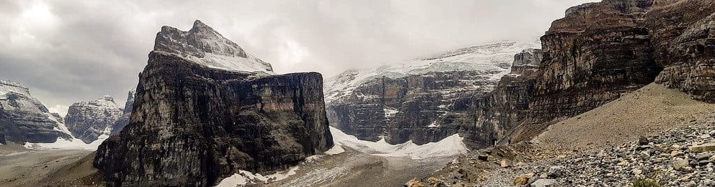 Plain of Six Glaciers in Banff National Park