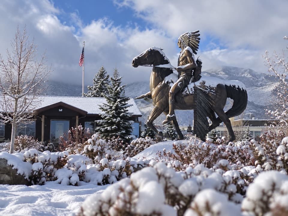 Red Lodge Visitors Center in Beartooth Highway