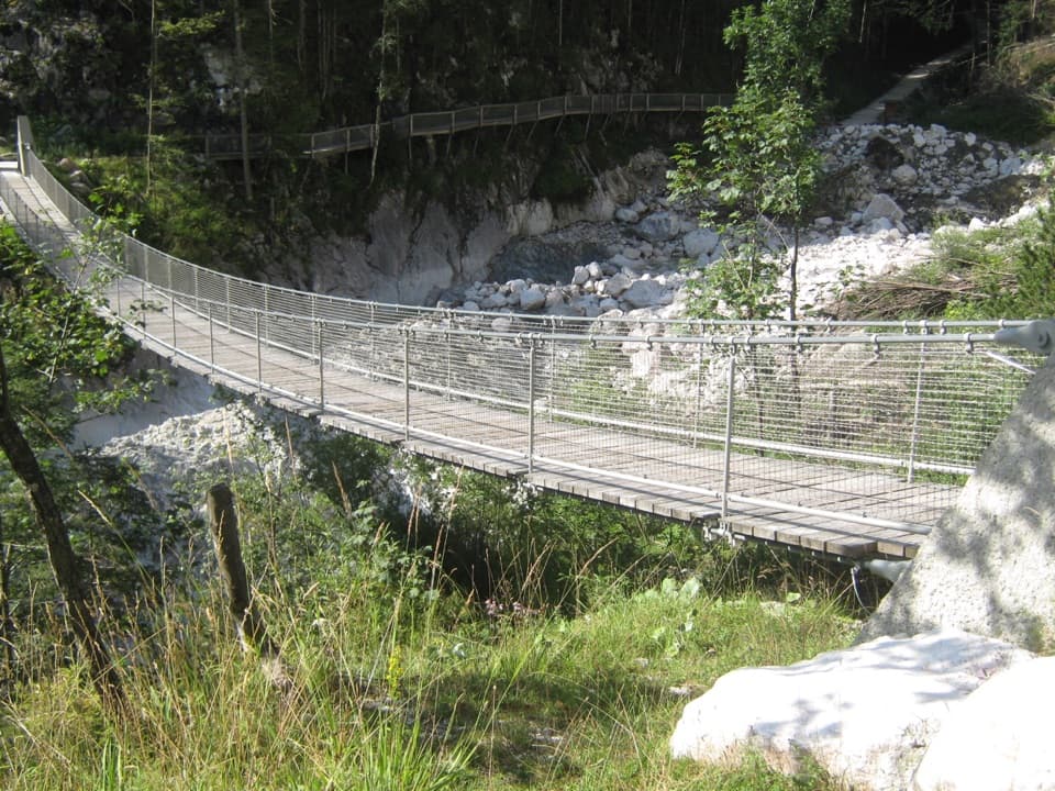 Klausbachtal bis Hängebrücke in Berchtesgaden National Park