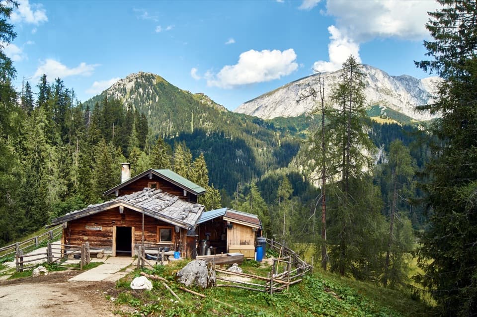 Priesbergalm via Königsweg in Berchtesgaden National Park