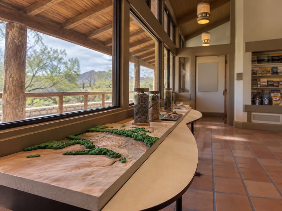 Rio Grande Village Visitor Center in Big Bend National Park