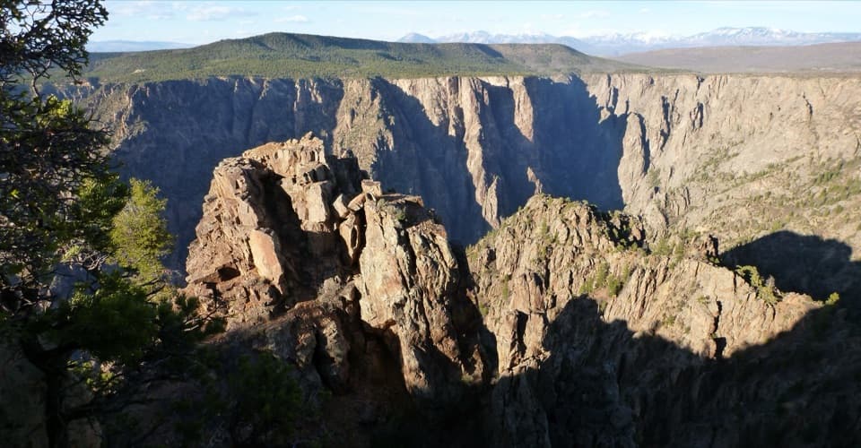 Warner Point in Black Canyon of the Gunnison National Park