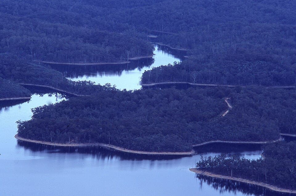 McMahons Point lookout in Blue Mountains National Park