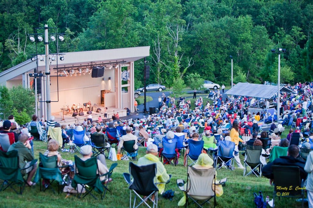 Blue Ridge Music Center in Blue Ridge Parkway