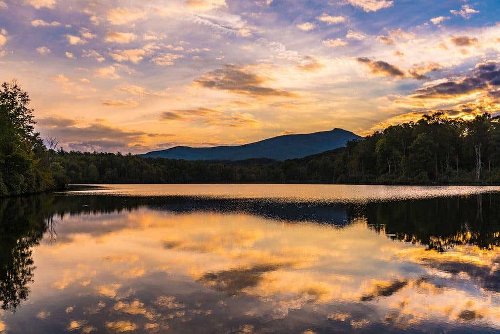 Julian Price Memorial Park in Blue Ridge Parkway