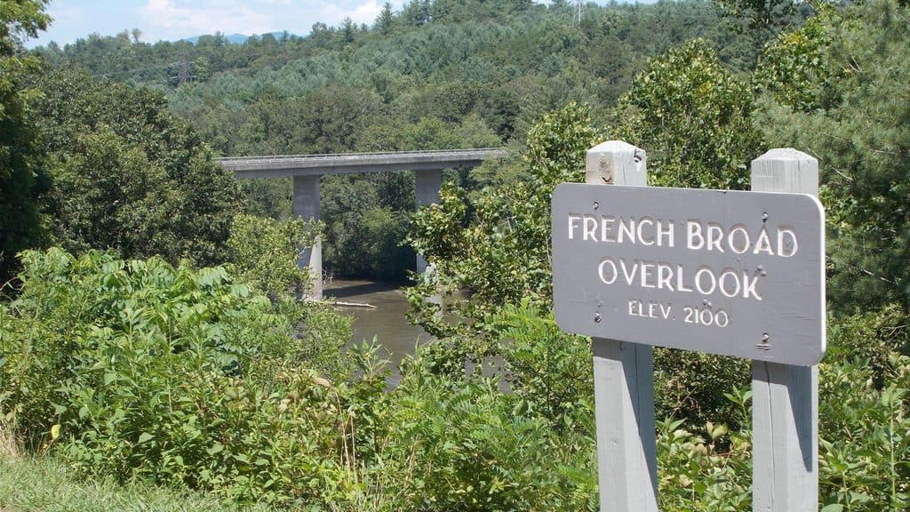 French Broad Overlook in Blue Ridge Parkway