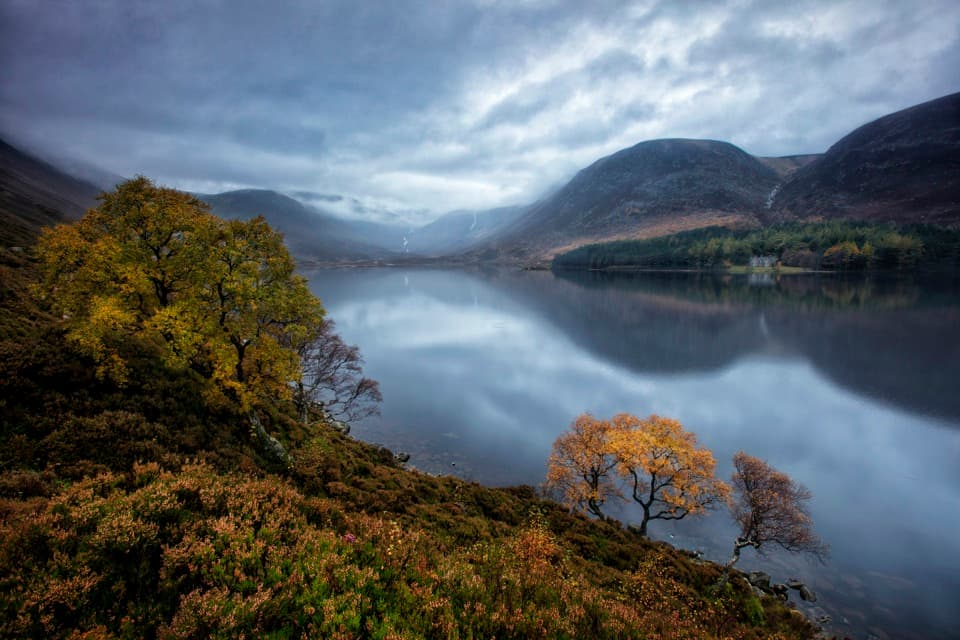 Loch Muick Circuit in Cairngorms National Park