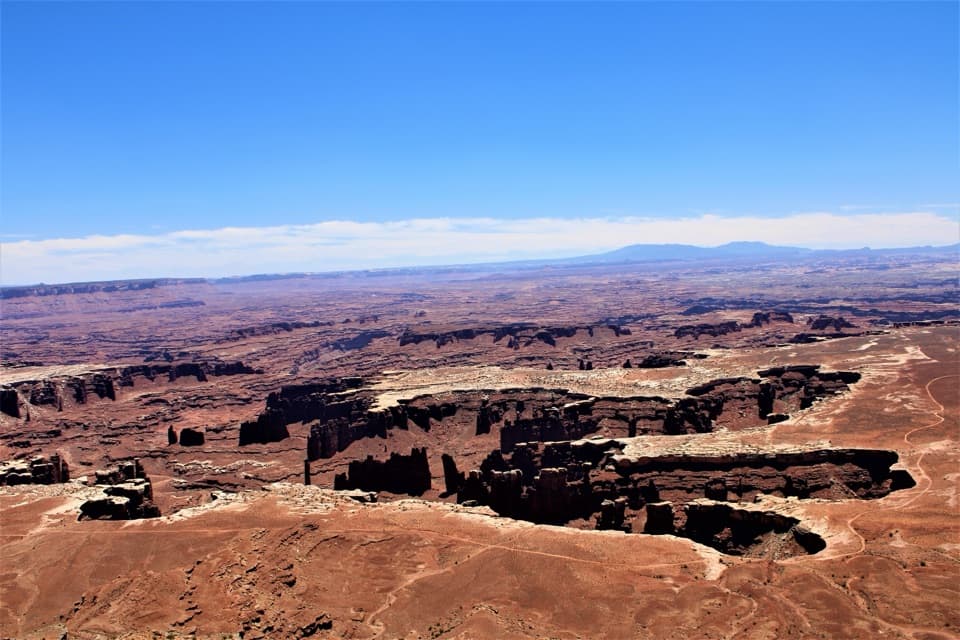 Grand View Point in Canyonlands National Park