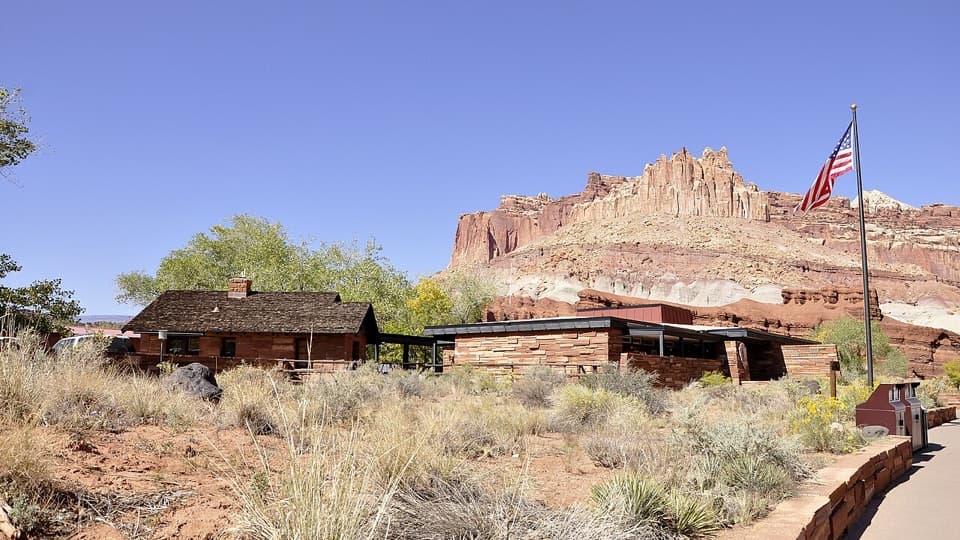 Capitol Reef National Park Visitor Center in Capitol Reef National Park