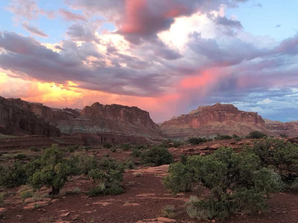 Panorama Point in Capitol Reef National Park