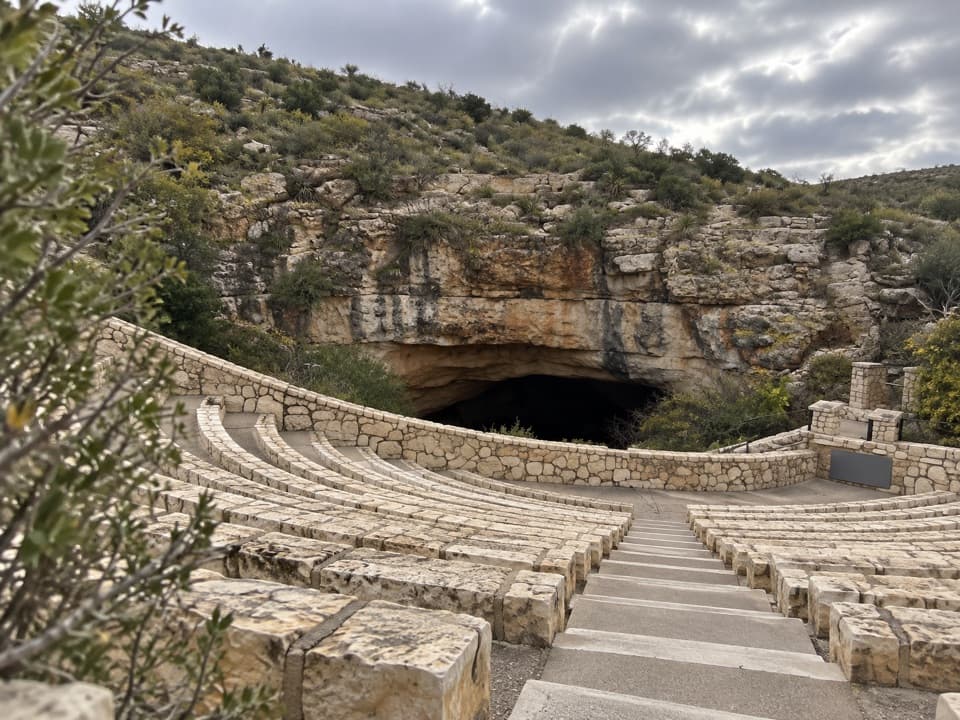 Bat Flight Amphitheater in Carlsbad Caverns National Park