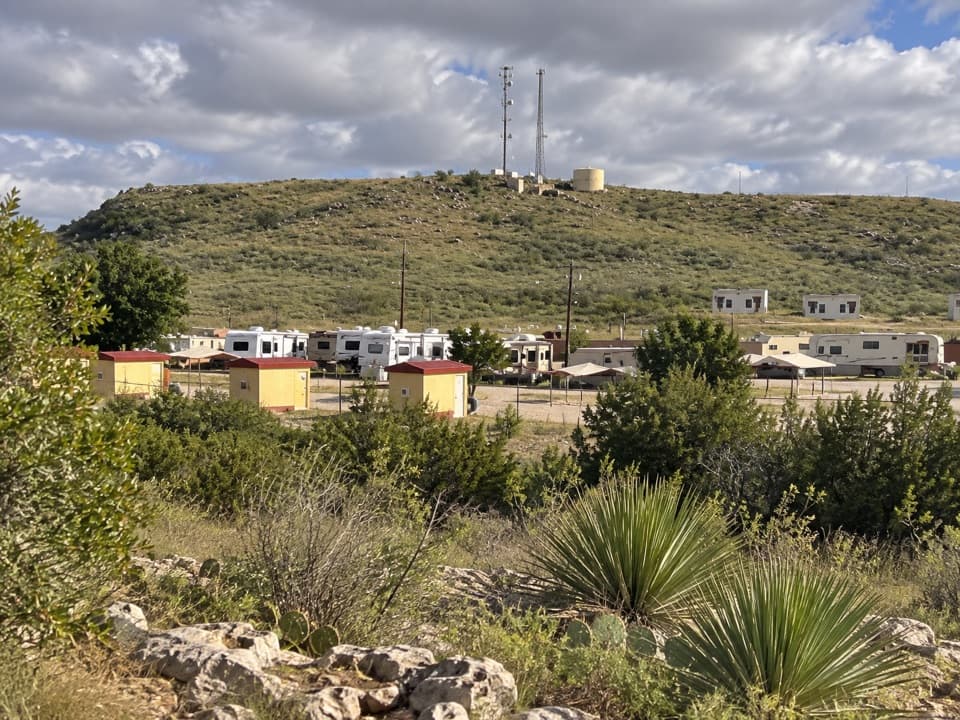 White’s City RV Park in Carlsbad Caverns National Park