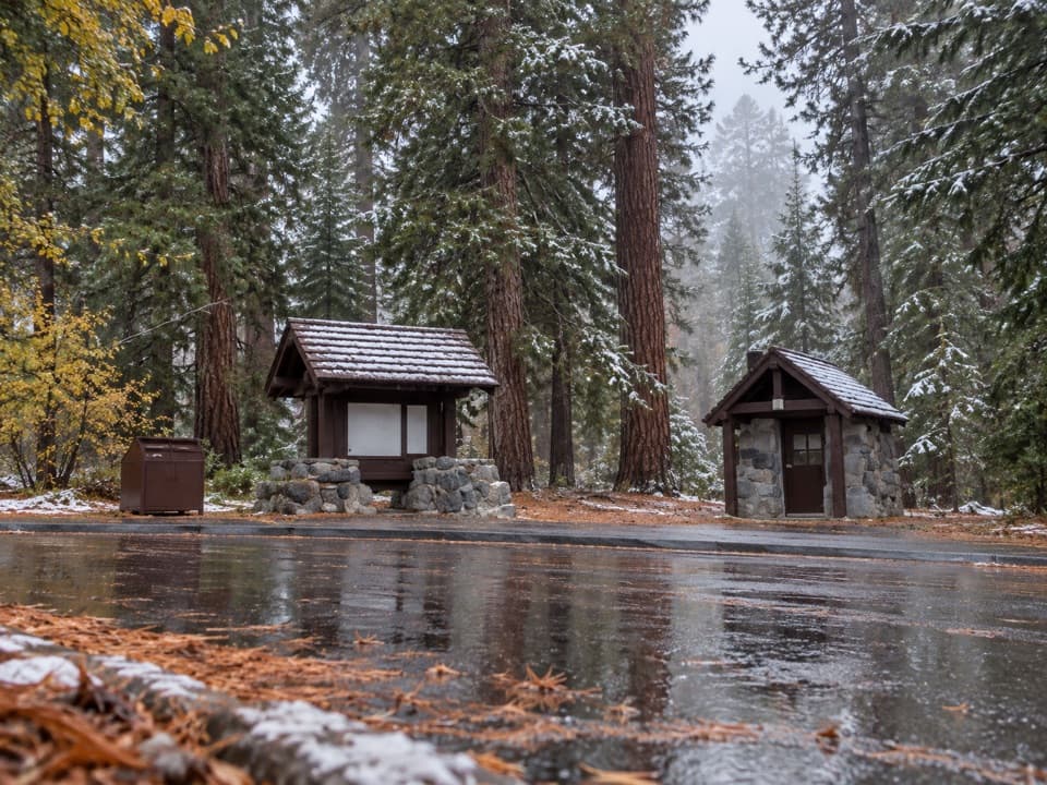 Ponderosa Picnic Area in Crater Lake National Park