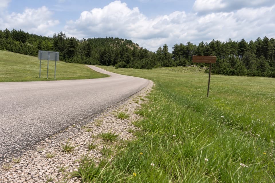 Blue Bell Entrance Station in Custer State Park