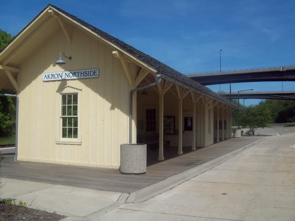 Akron Northside Station in Cuyahoga Valley National Park