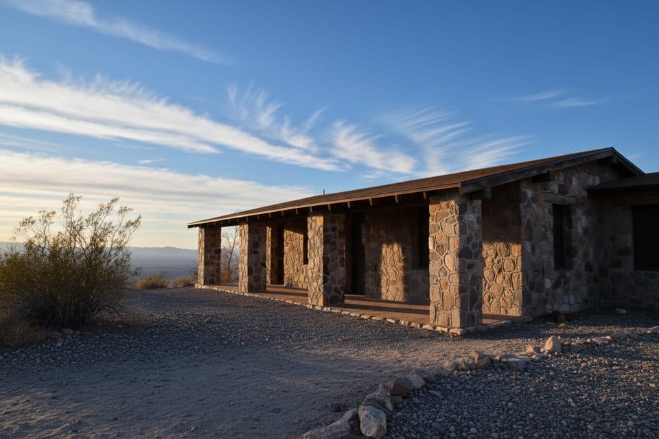 Emigrant Junction Ranger Station in Death Valley National Park