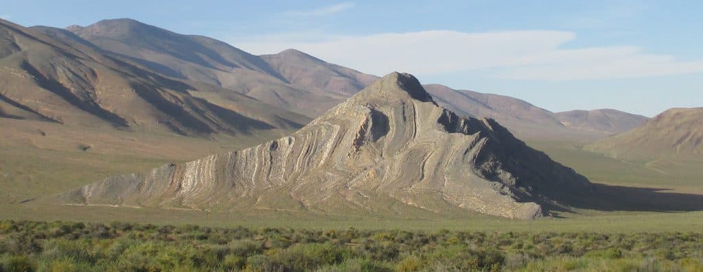 Striped Butte in Death Valley National Park