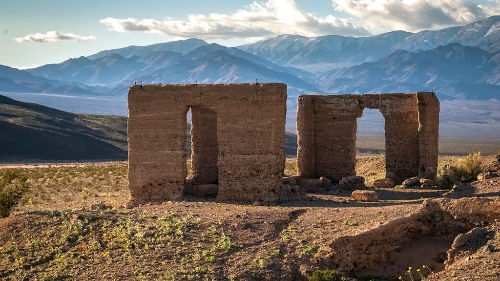 Ashford Mill Ruins in Death Valley National Park
