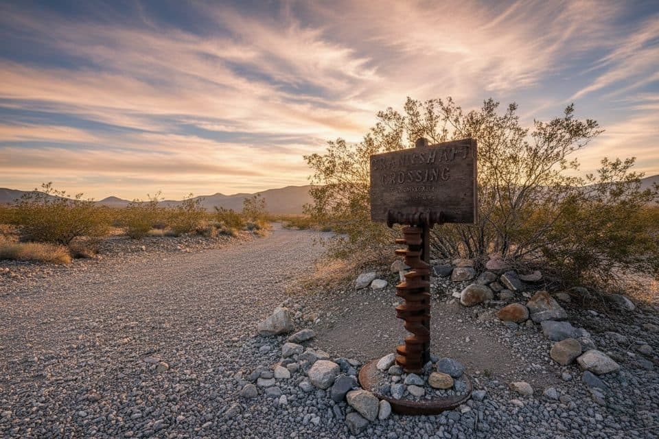 Crankshaft Crossing in Death Valley National Park