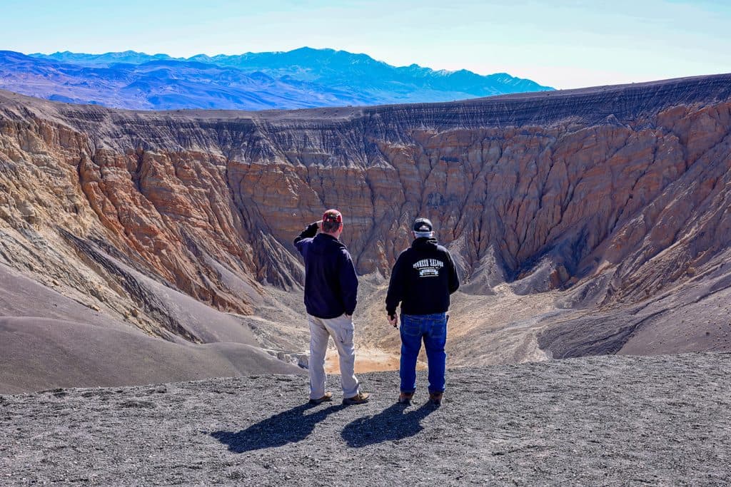 Ubehebe Crater in Death Valley National Park