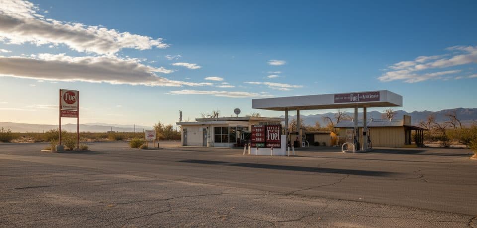 Furnace Creek Fuel and Auto Service in Death Valley National Park