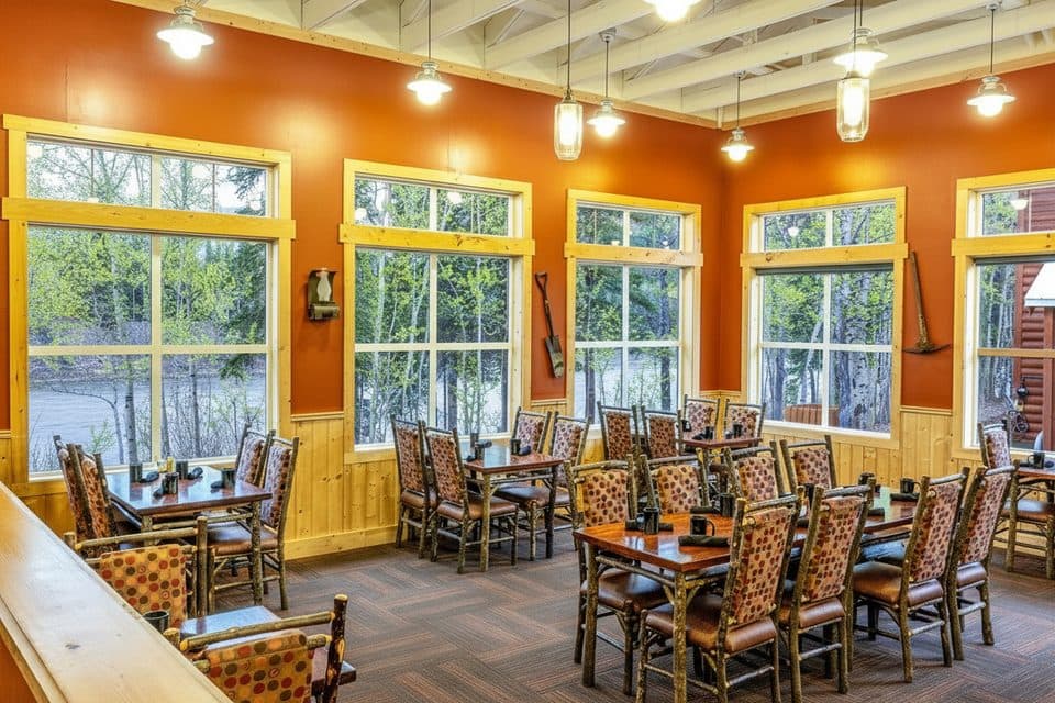 Gold Rush Dining Room in Denali National Park