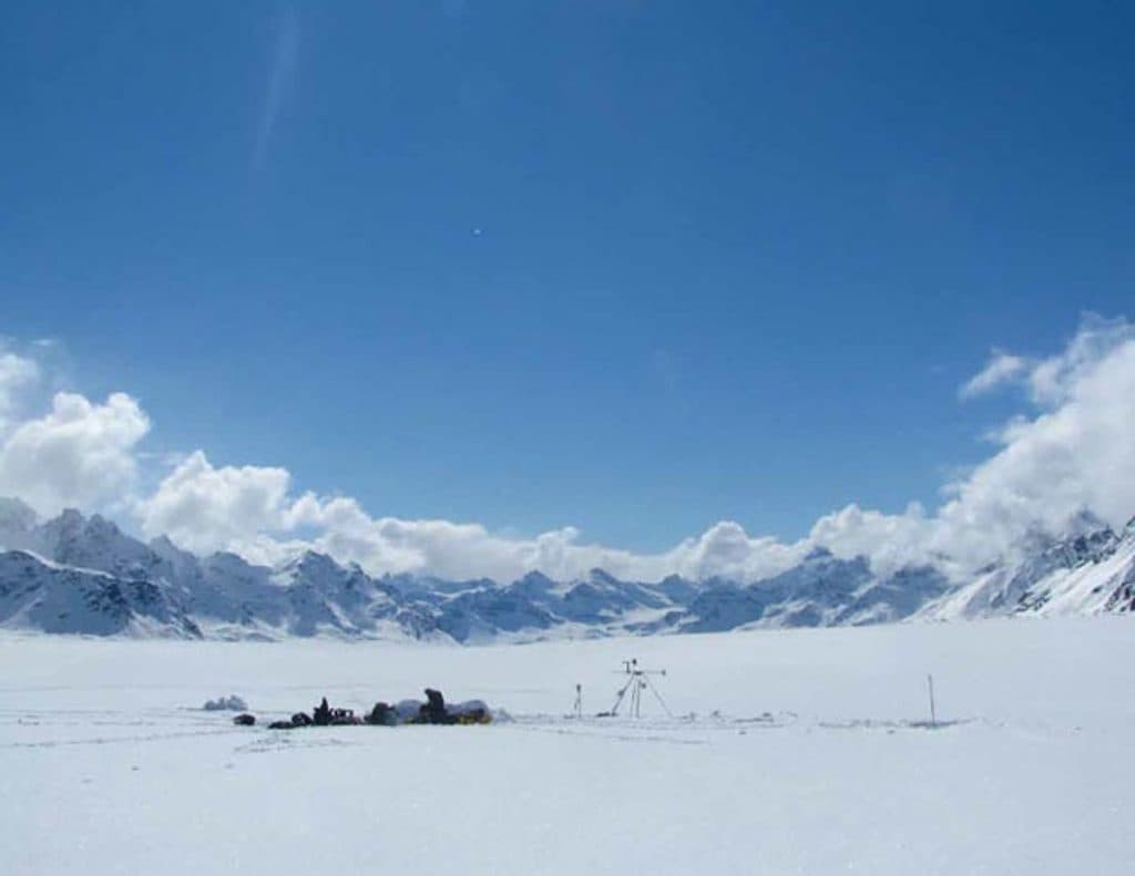Kahiltna Glacier in Denali National Park