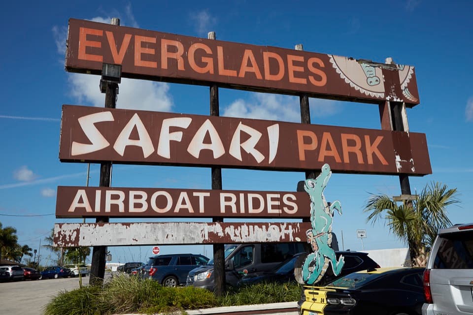 Everglades Safari Park in Everglades National Park