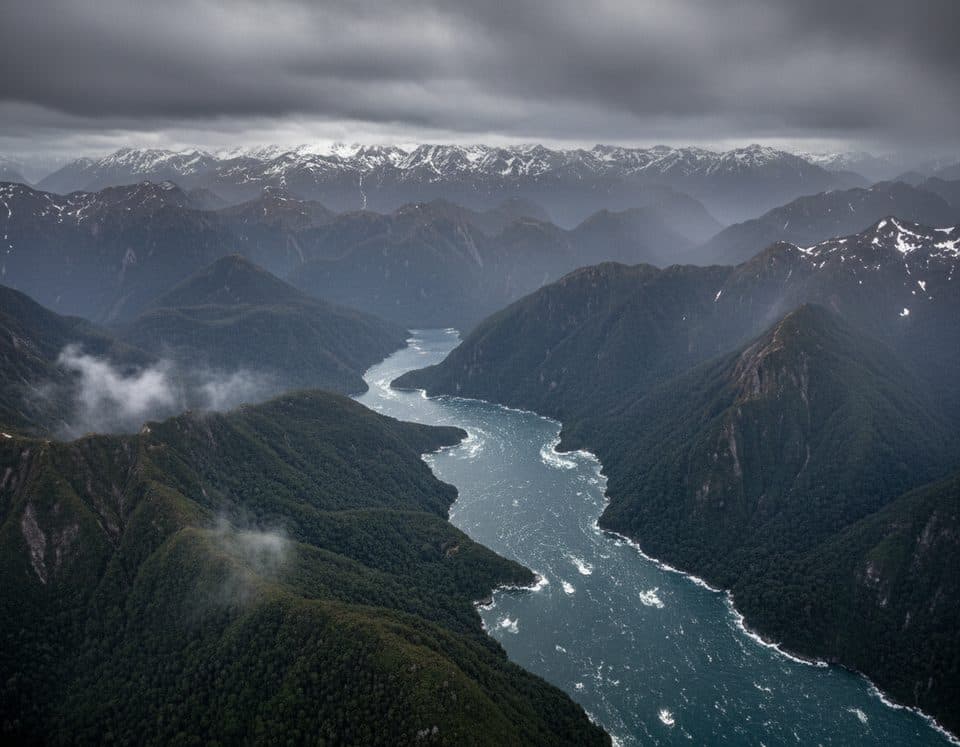 Te Rā / Dagg Sound in Fiordland National Park