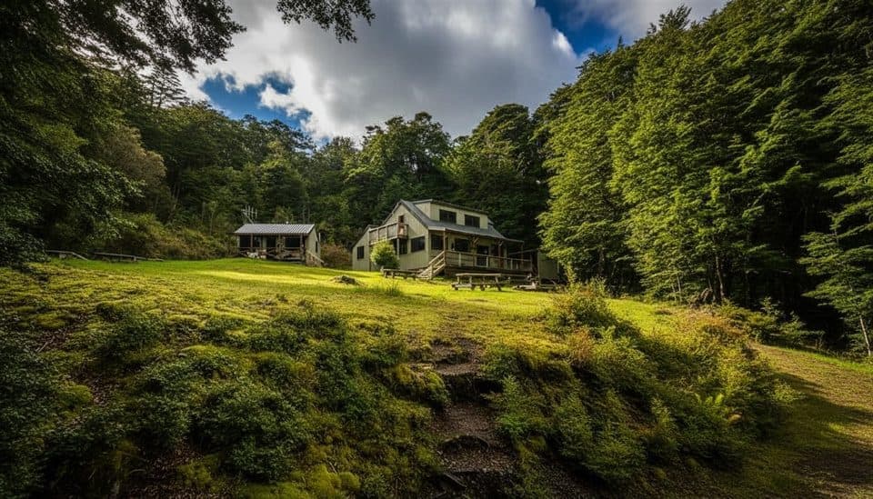 Moturau Hut in Fiordland National Park