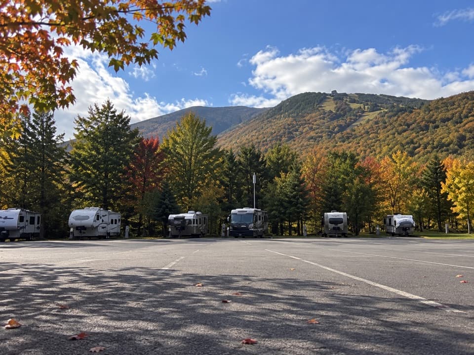Cannon Mountain RV Park in Franconia Notch State Park