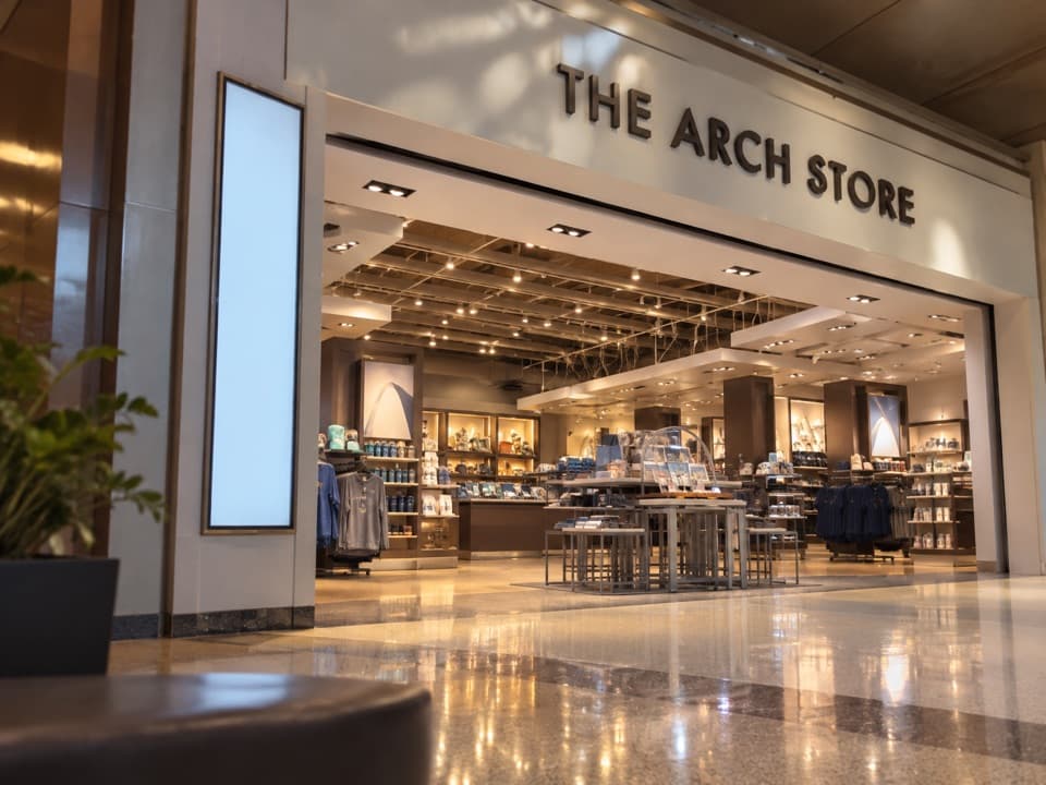 The Arch Store in Gateway Arch National Park