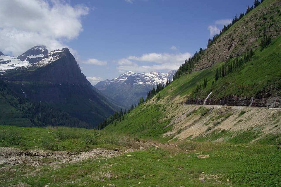 Big Bend in Glacier National Park