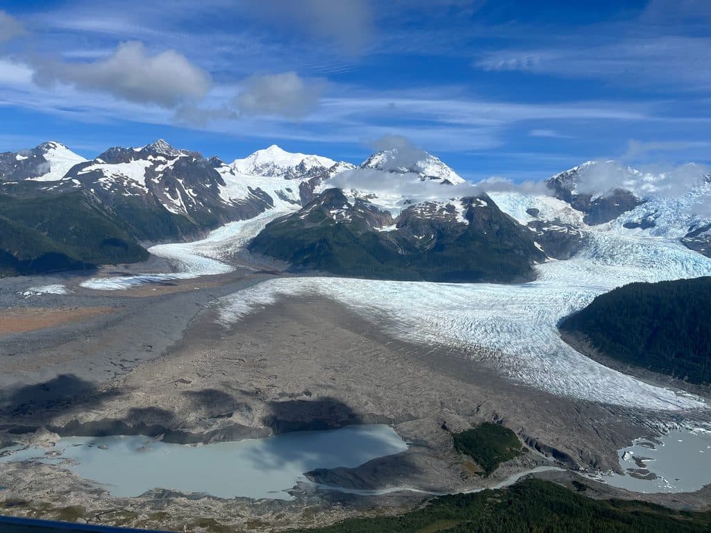 La Perouse Glacier in Glacier Bay National Park