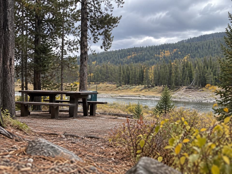 Flagg Canyon Picnic Area in Grand Teton National Park