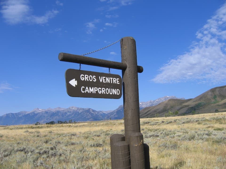 Gros Ventre Campground in Grand Teton National Park