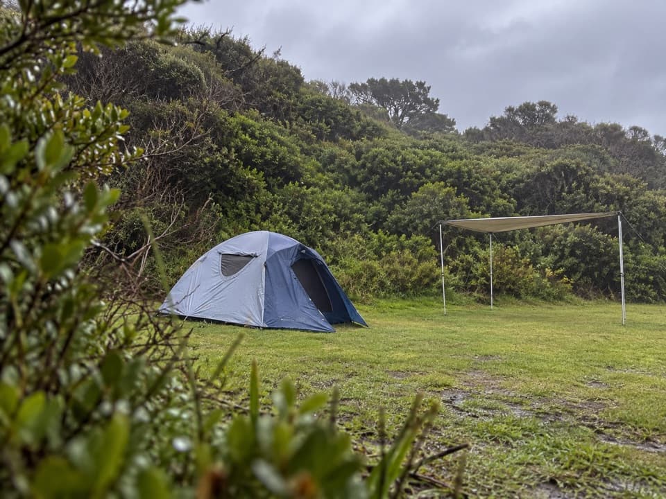 Johanna Beach Campground in Great Otway National Park